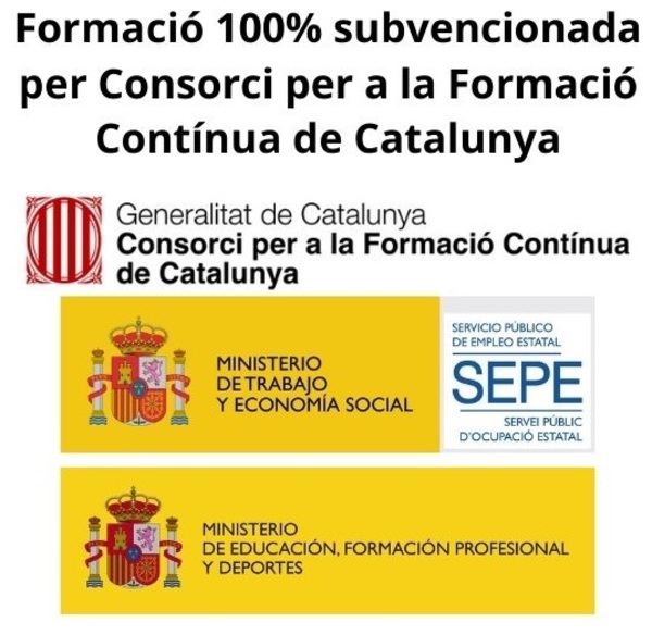 Cursos subvencionats a partir de setembre 2024